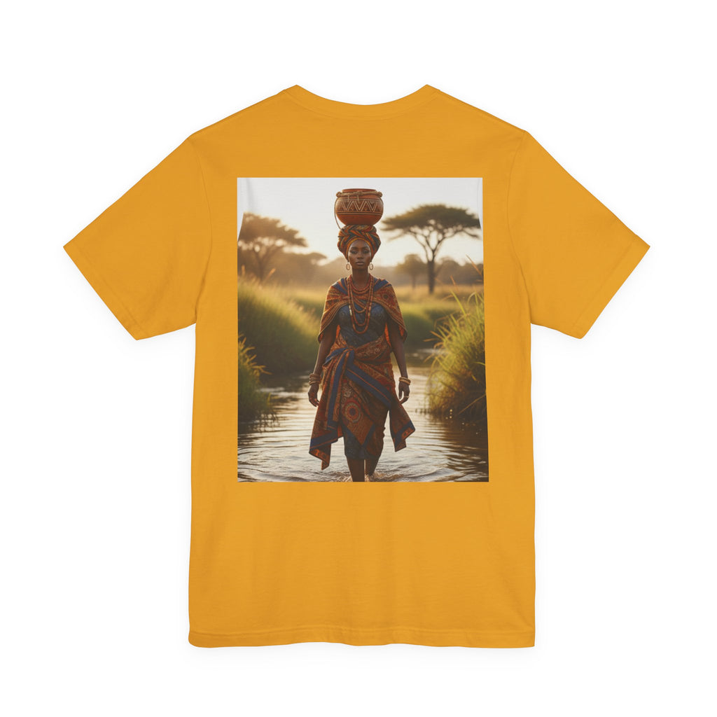 Ethnic Sunset Portrait T-Shirt | Sunset Silhouette Tee