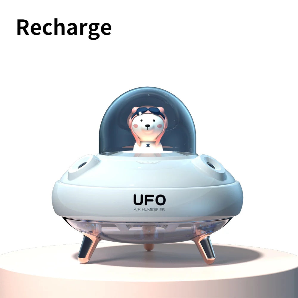 Cute Pet USB Mini Humidifier | Double Spray Aromatherapy Desktop Air Humidifier