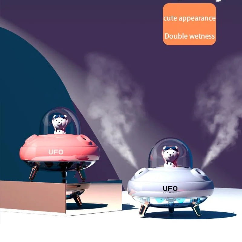 Cute Pet USB Mini Humidifier | Double Spray Aromatherapy Desktop Air Humidifier