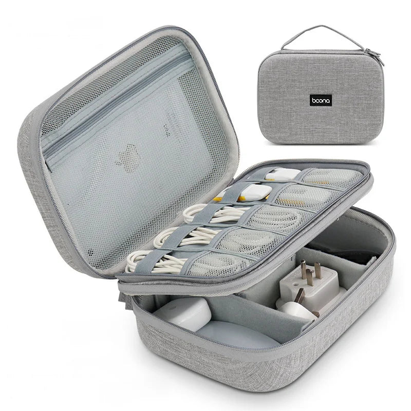 HardDigital Storage Bag | Travel Organiser for Cables, Chargers & Earphones | HotTrendyPicks