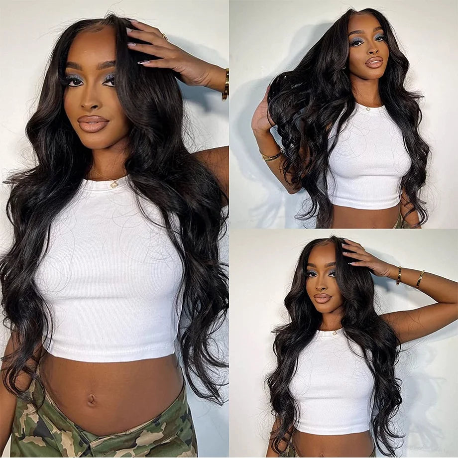 40 Inch Loose Deep Wave Brazilian Human Hair Wig 13x6 HD Lace Frontal 13x4 Lace Wig Frontal for Women with Swiss Lace Average Cap Size