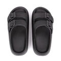 New Women's Slippers Thick Bottom Anti-Slip Home Outdoor Sandals Comfortable EVA Material Pure Color Slippers