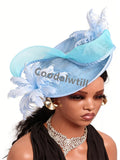 Women's Fascinator Derby Headpiece Feather Fancy Caps