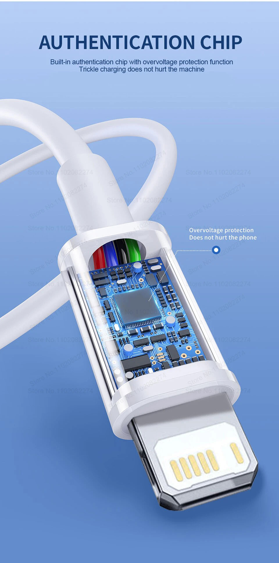 1-3 PCS PD 35W USB Cable for iPhone 16 15 14 13 12 11 Pro Max Plus XR XS Fast Charging USB C Charger Cable Date Wire Accessories