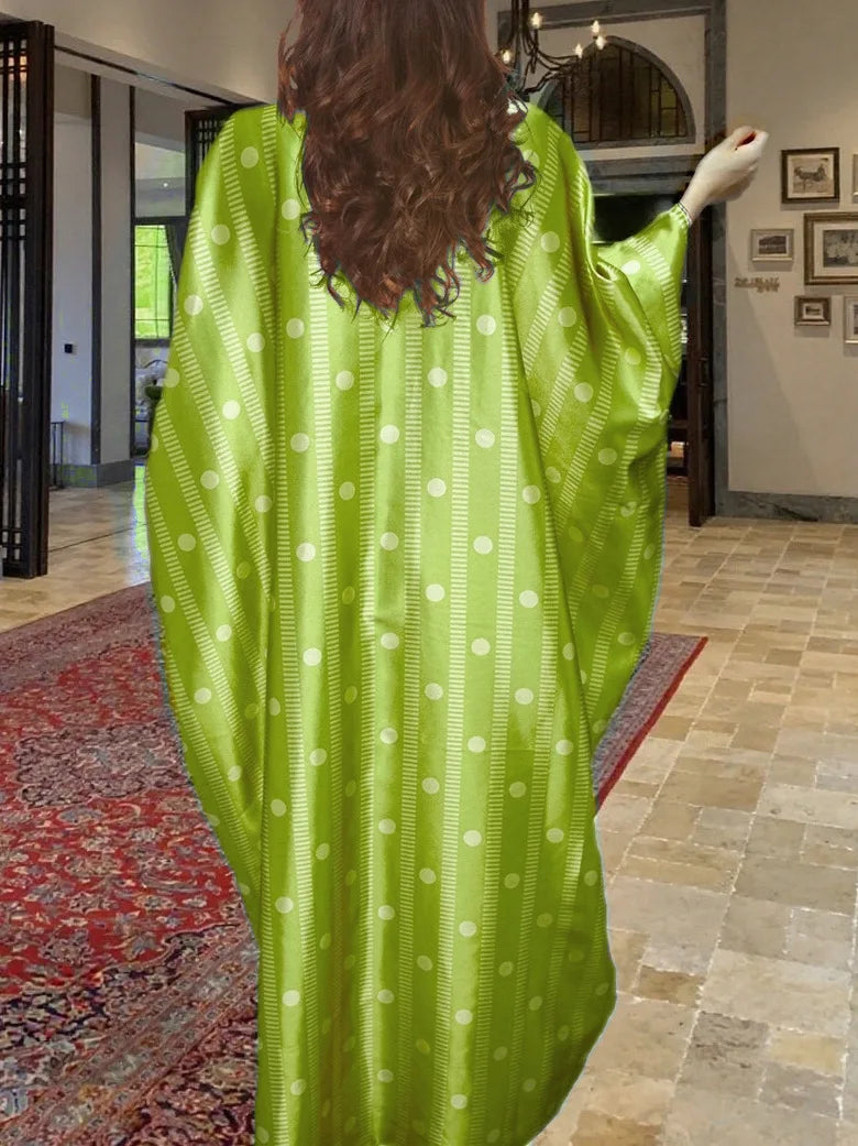 Women African Muslim Fashion Kaftan Evening Party Dresses Boubou Outfits