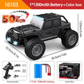 1:16 70KM/H Or 50KM/H 4WD RC Car With LED Remote Control Cars High Speed Drift