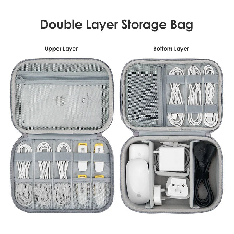 HardDigital Storage Bag | Travel Organiser for Cables, Chargers & Earphones | HotTrendyPicks