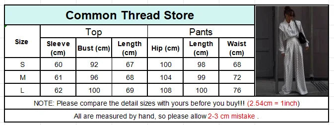 Polka Dot Skirt 2 Piece Set Women Casual High Collar Tie Full Sleeves Elastic High Waist Long Skirt Suit Lady Daily Outfit New