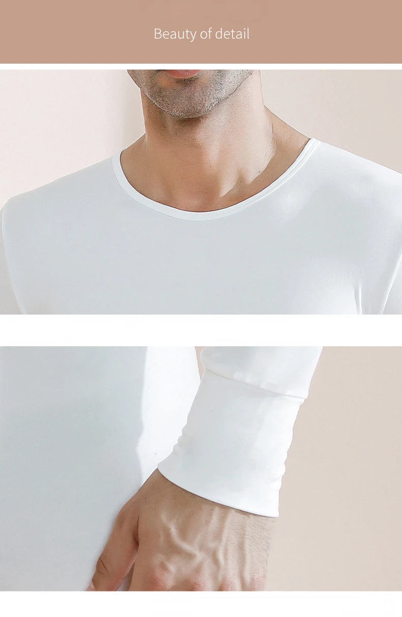 Men's Plus Size Thermal Underwear Suit | Fleece Long Johns Winter Homewear | HotTrendyPicks