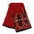 Embroidered Sequin Hijab Shawl - Premium Cotton Pashmina