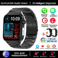 2025 AI Health Smartwatch | ECG+PPG Blood Lipids Uric Acid Body Composition | Men