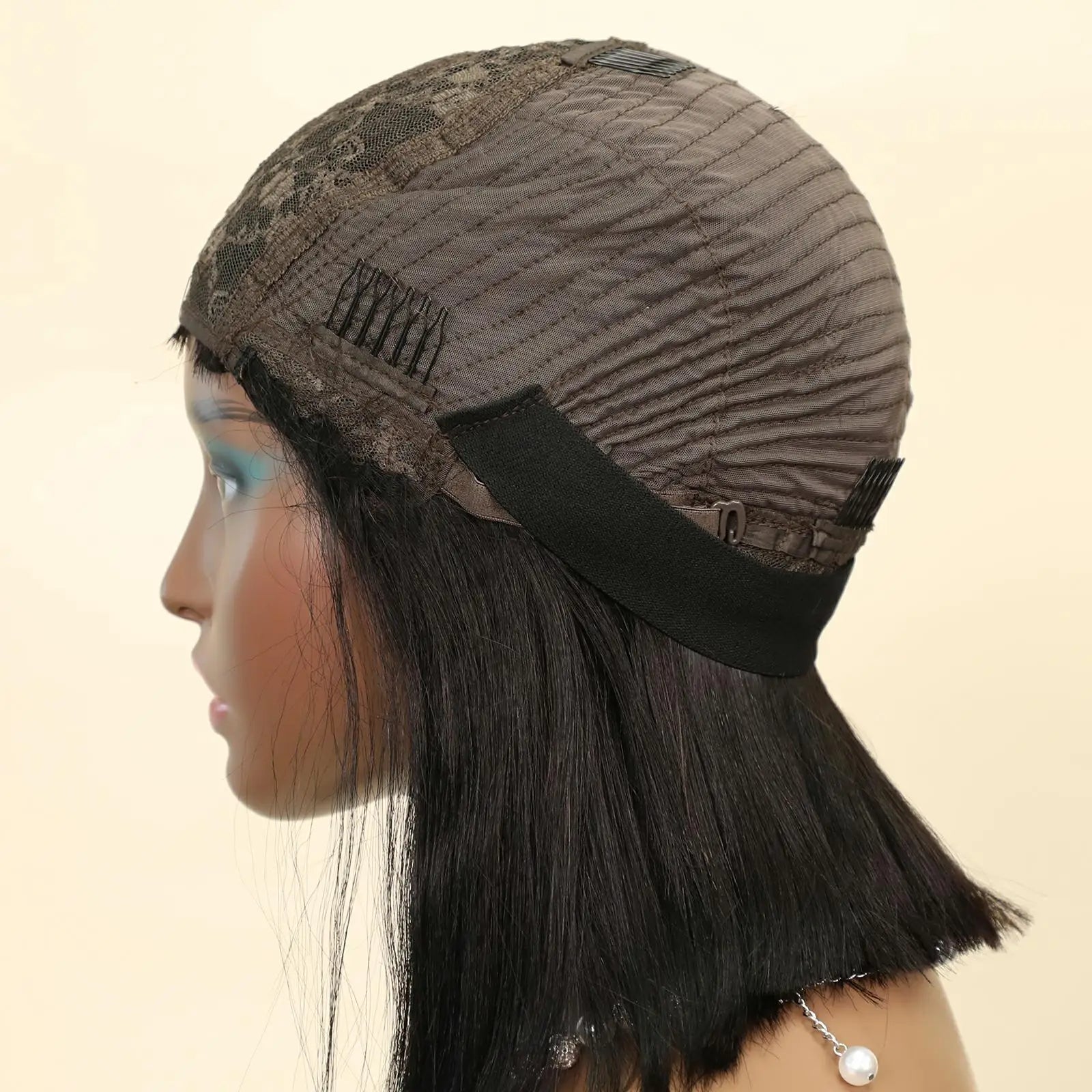 13x4 Straight Short Bob Lace Front Wig | 100% Remy Human Hair | Women