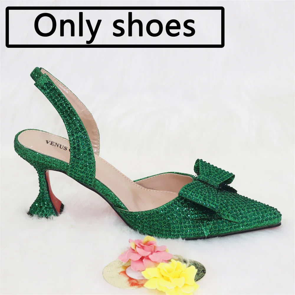 Women's Italian Shoes and Bag Set