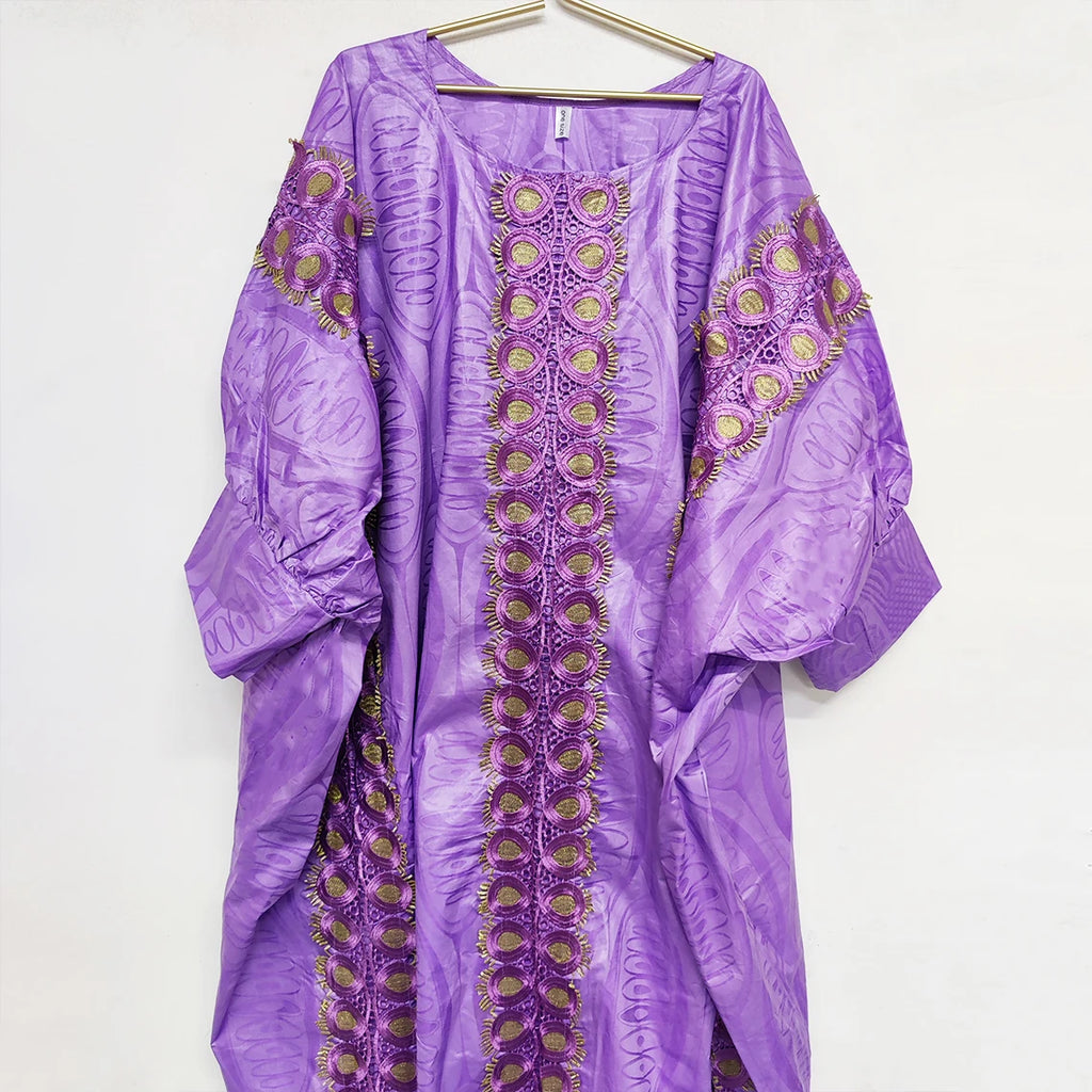 Sky Blue African Women Bazin Riche Boubou Dress Green Original Nigeria Basin Rich Brocade Wedding Party Dashiki Robe
