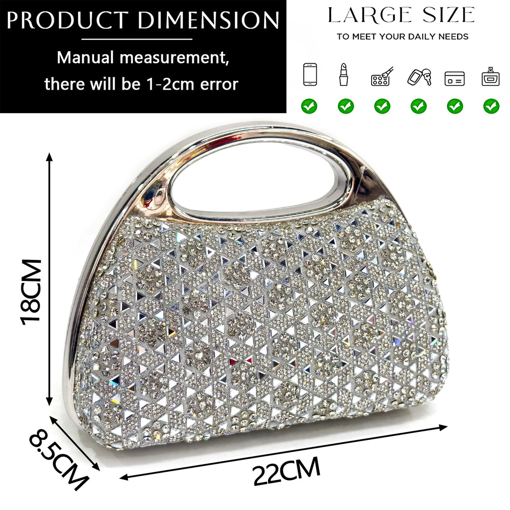 Women's Rhinestone Peep Toe High Heel Sandals | Spike Heel Party Shoes | EU 37–43