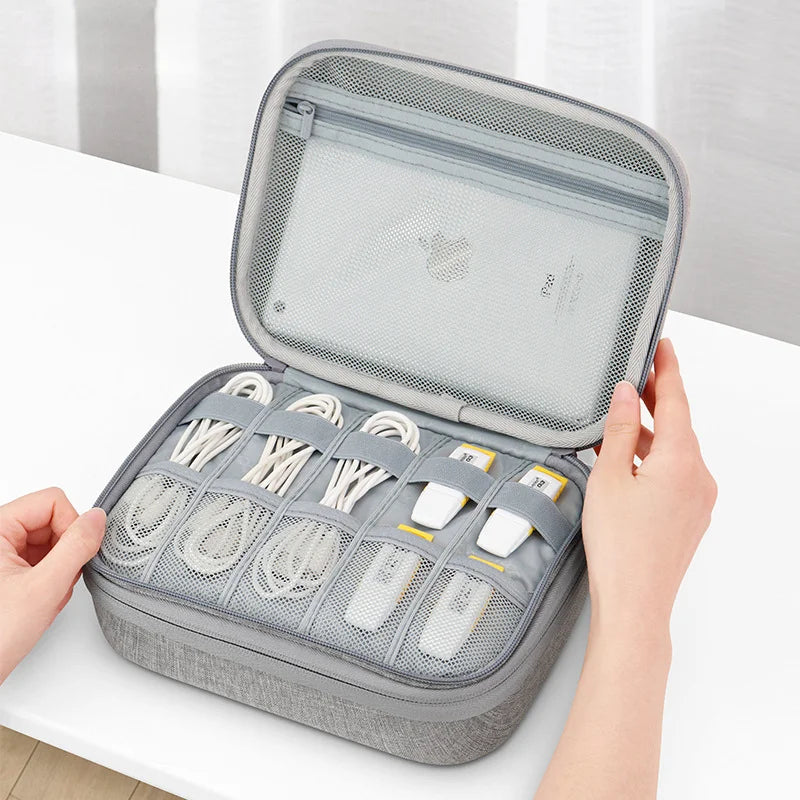 HardDigital Storage Bag | Travel Organiser for Cables, Chargers & Earphones | HotTrendyPicks