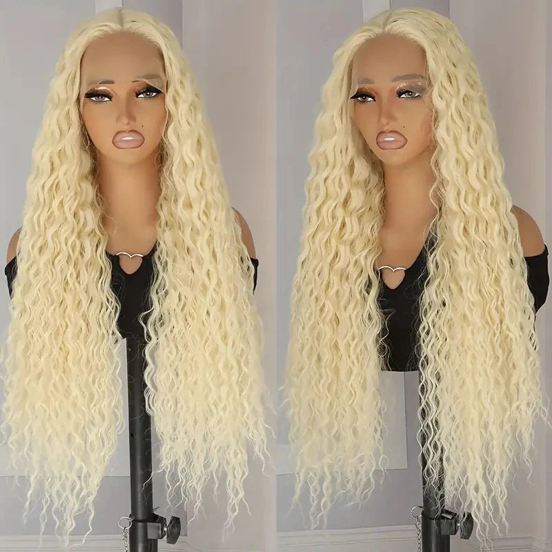 Human Hair Deep Wave 13x6 Hd Lace Frontal 250 Density Brazilian Pre Plucked Curly Wigs