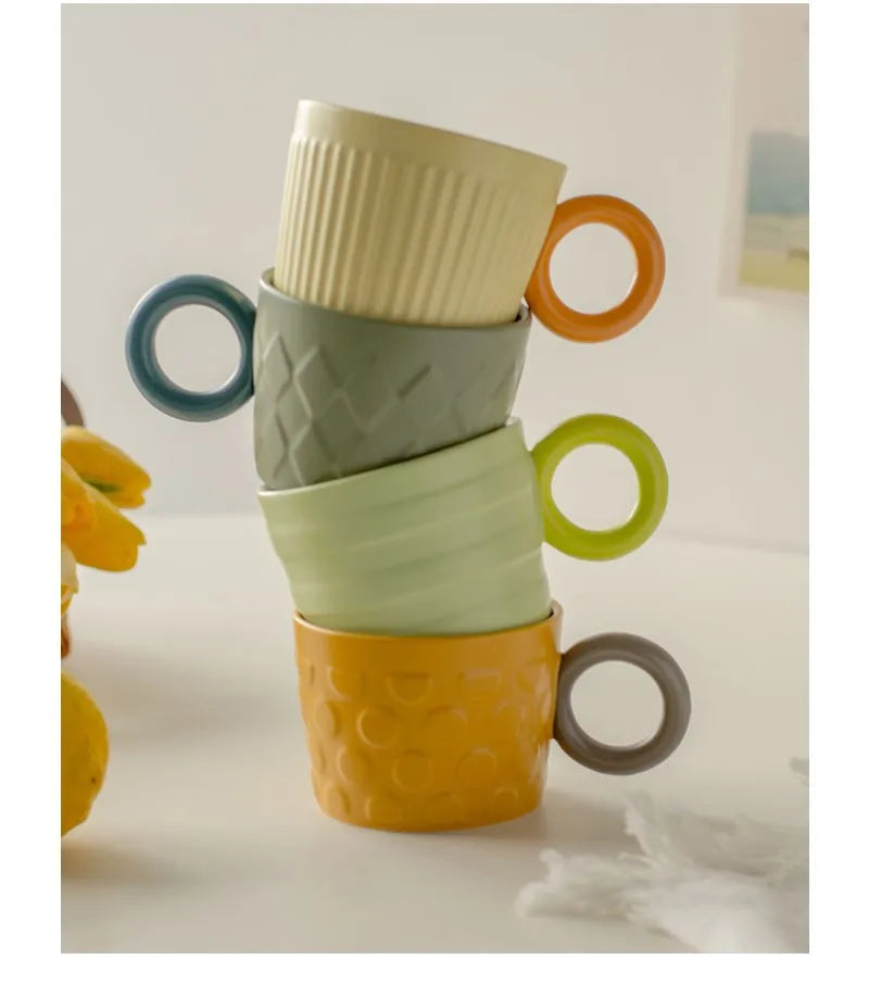 Ceramic Mug Collection | Coffee, Tea & Breakfast Bowls | HotTrendyPicks