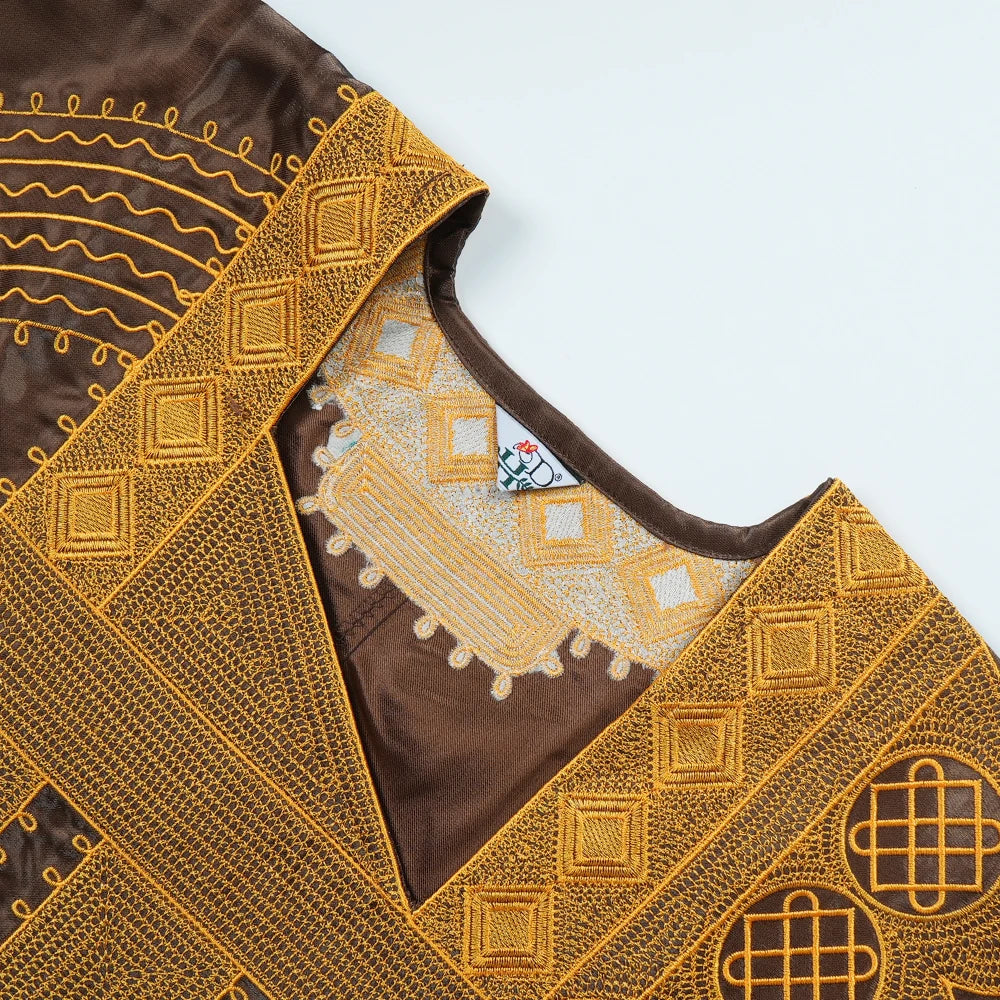 African dresses for women's dresses luxury elegant Embroidery traditional outfit
