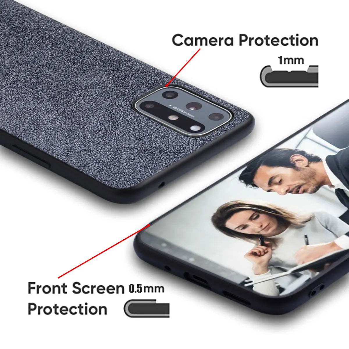 Premium Luxury leather Phone Case for Nubia Z70 Z60 Ultra Z60S Pro Retro Business Style Solid color cover funda capa