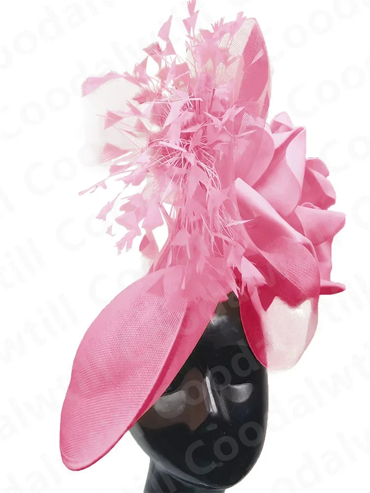 Women's Formal Tea Party Headpiece and Cocktail Church Chapeau Cap Headband Millinery