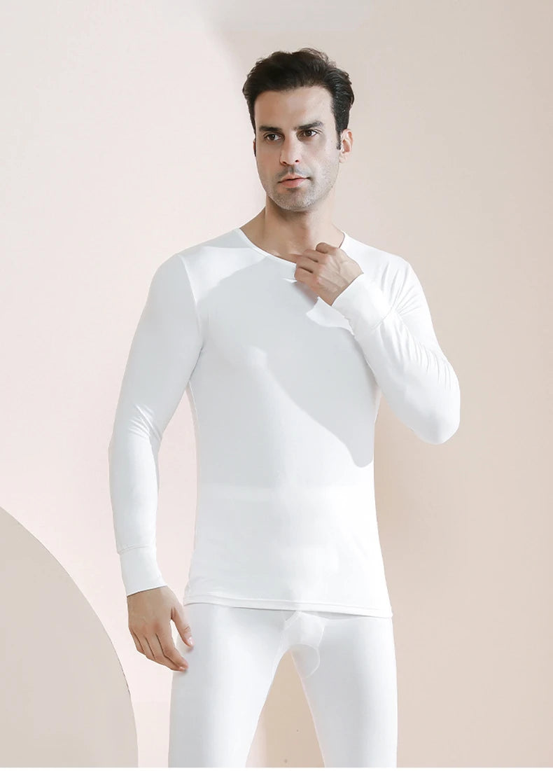 Men's Plus Size Thermal Underwear Suit | Fleece Long Johns Winter Homewear | HotTrendyPicks