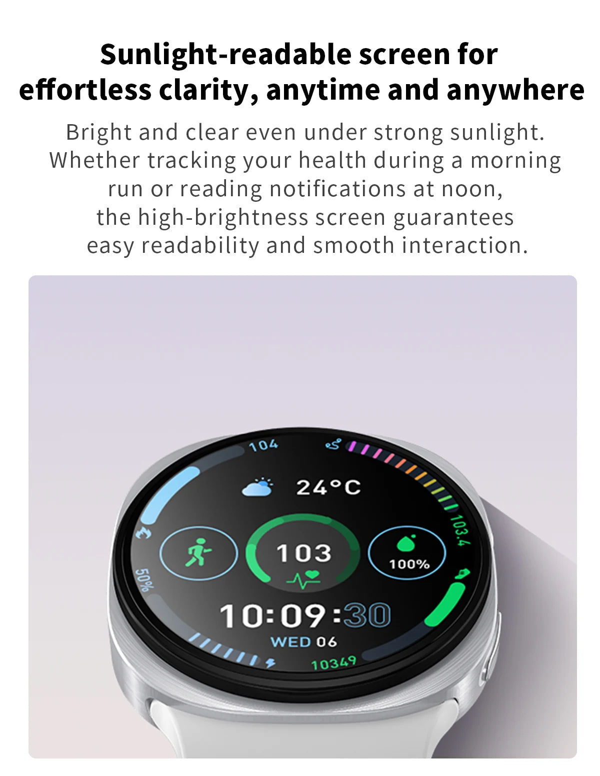 2025 GPS Smart Watch | AMOLED Heart Rate Bluetooth Call Waterproof | Men & Women