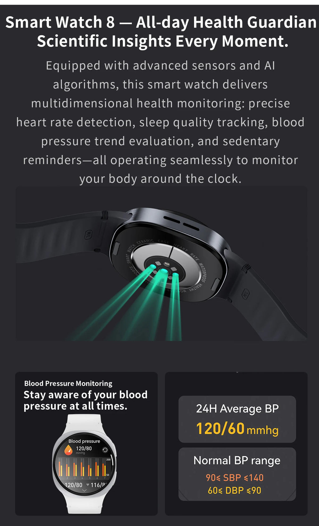 2025 GPS Smart Watch | AMOLED Heart Rate Bluetooth Call Waterproof | Men & Women