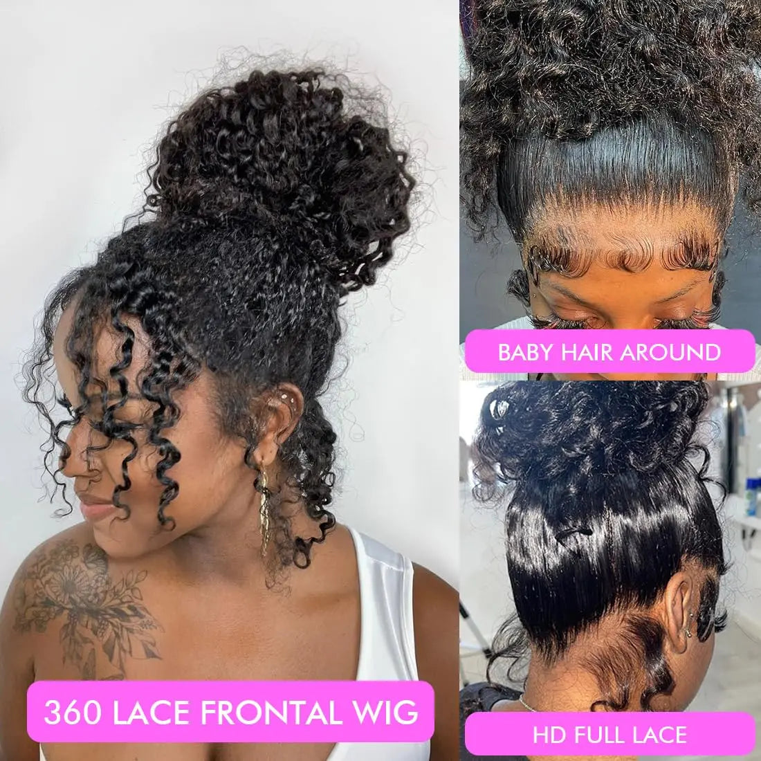 99J Deep Wave Frontal Wig 360 Full Hd Lace Front Wig Pre Plucked 250 High Density Burgundy Red Glueless Wig Human Hair