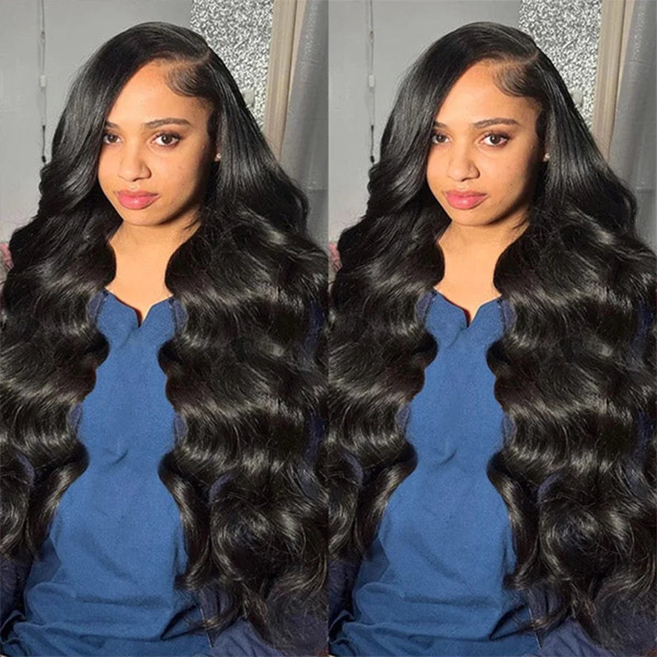 40 Inch Loose Deep Wave Brazilian Human Hair Wig 13x6 HD Lace Frontal 13x4 Lace Wig Frontal for Women with Swiss Lace Average Cap Size
