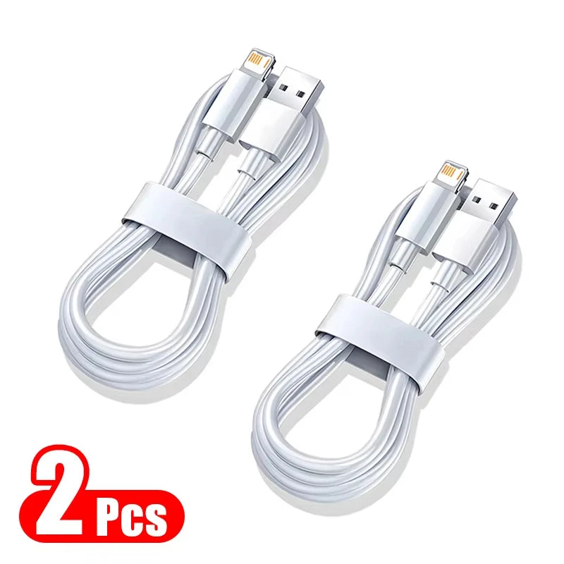 1-3 PCS PD 35W USB Cable for iPhone 16 15 14 13 12 11 Pro Max Plus XR XS Fast Charging USB C Charger Cable Date Wire Accessories