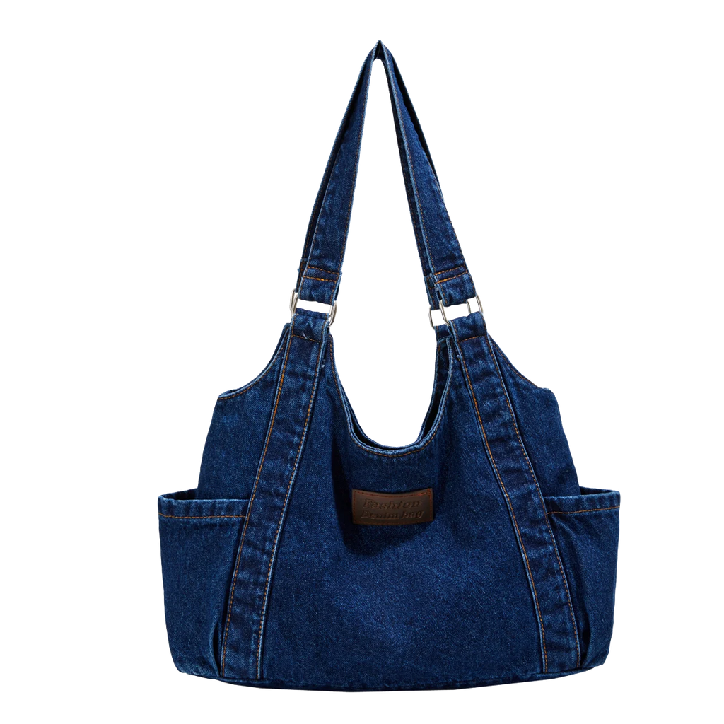 Fashion Luxury Women's Shoulder Bag Denim Fabric High Quality Women's Handbags Large Capacity Multi Functional Women‘s Tote Bag