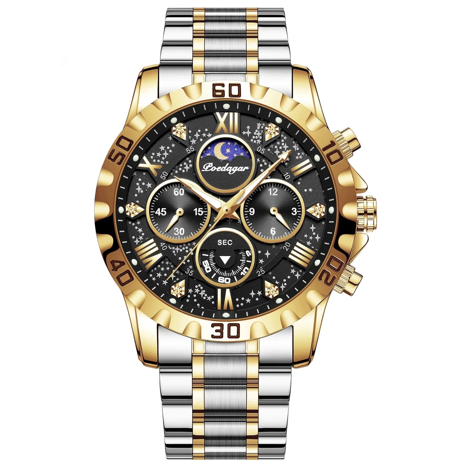 Luxury Watch for Man Quartz Sports Men Watch Waterproof Luminous Stainless