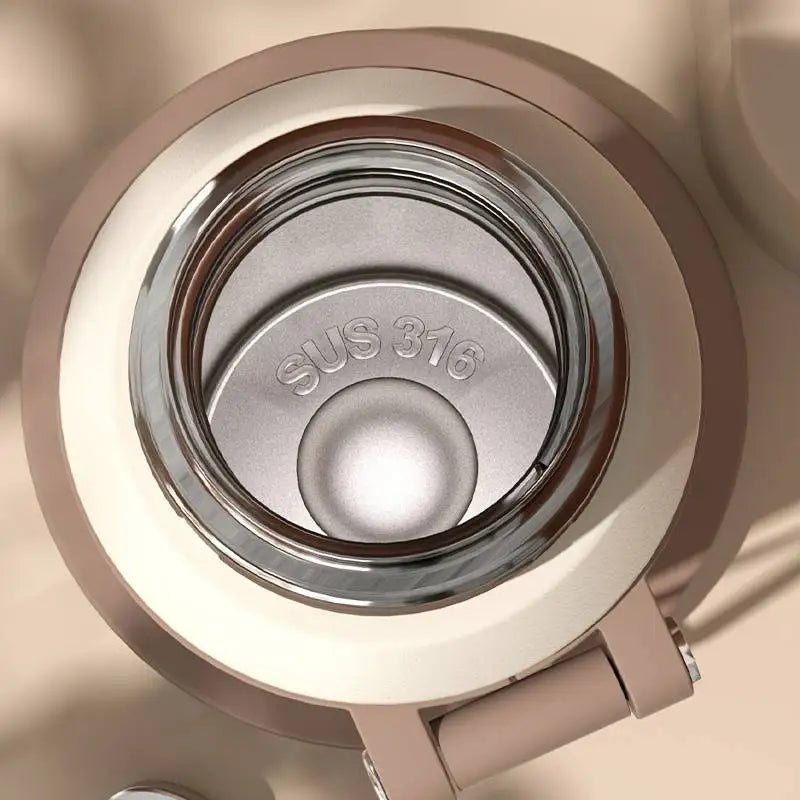 600ml Stainless Steel Travel Thermal Mug | Leak-Proof Thermos Coffee Cup