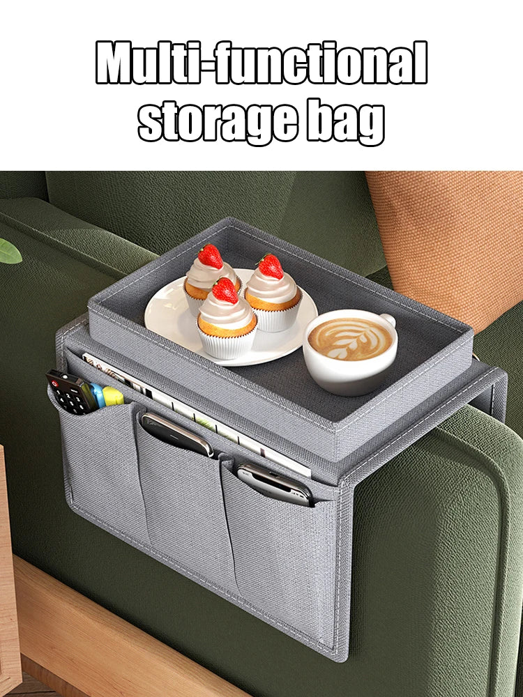 Sofa Armrest Storage Bag | Remote Control & Home Organiser Hanging Bag | HotTrendyPicks