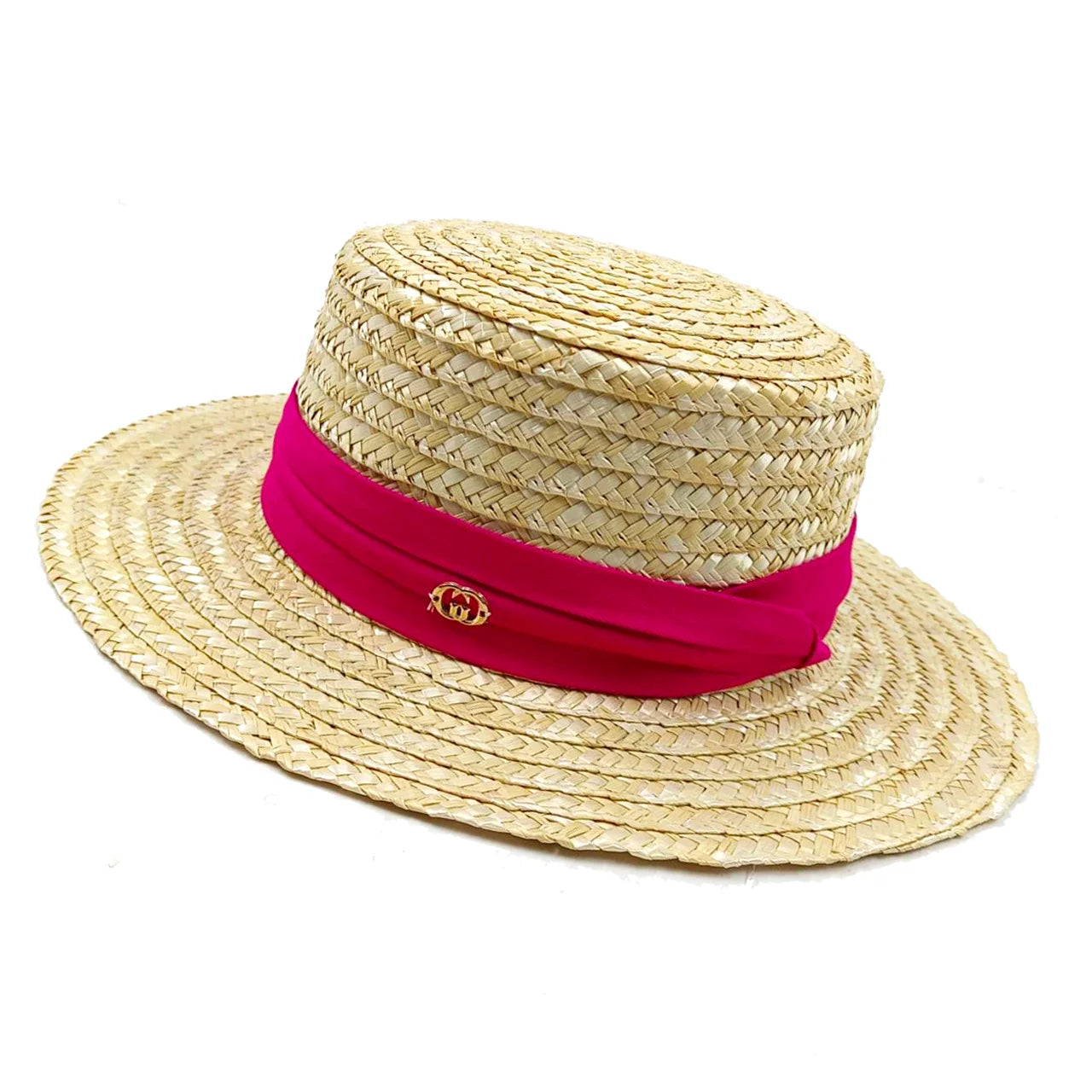Red edging 2026 Sun Hats Hepburn hat Shiny Straw Hat European American  Braided Female Sunshade  chapeau femme