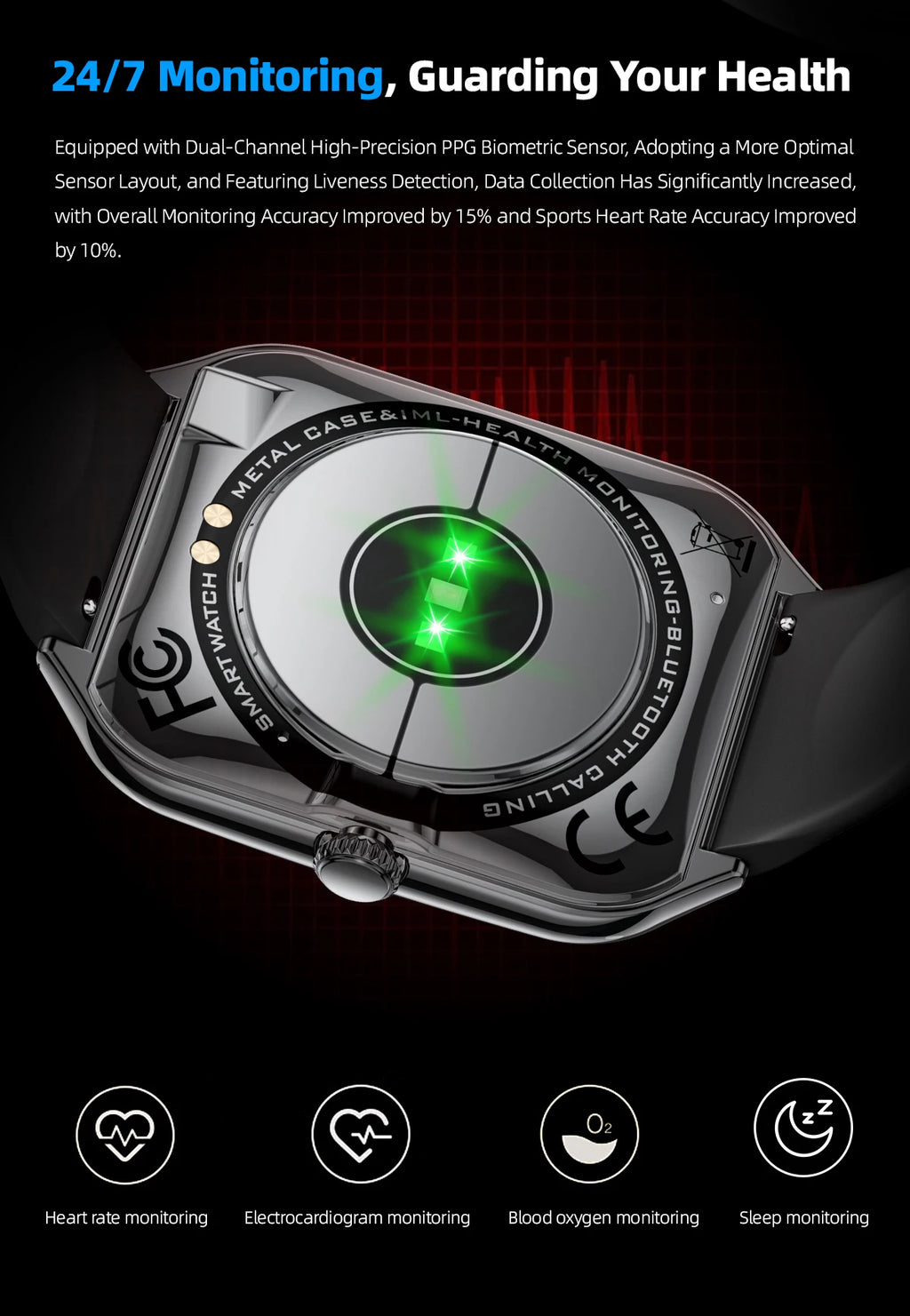 New Ultra Thin Smart Watch men 1.96" AMOLED 360*360 HD Pixel Display Always Show Time Bluetooth Call Reminder Smartwatch Ladies