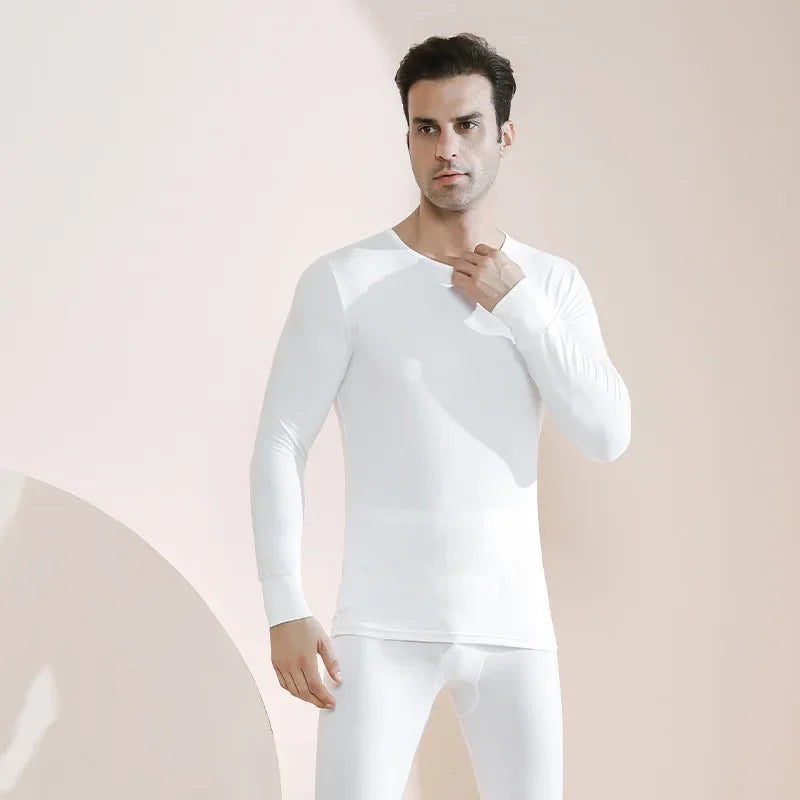 Men's Plus Size Thermal Underwear Suit | Fleece Long Johns Winter Homewear | HotTrendyPicks