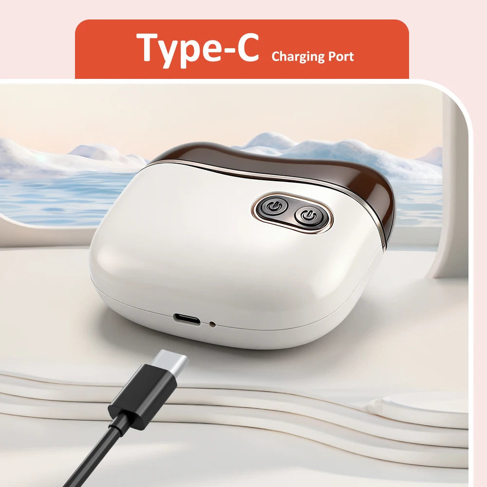 Automatic Electric Nail Clipper, 2 in 1 Auto Fingernail Cutter & Polishing Grinder for Baby Senior Adults, 2-Speed Nail Trimmer