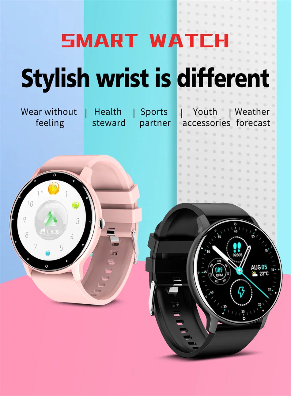 2026 New Ultra-Slim Smart Watch Men 100+ Sports Modes Heart Rate Monitoring AI Voice Assistant Bluetooth Call Smartwatches