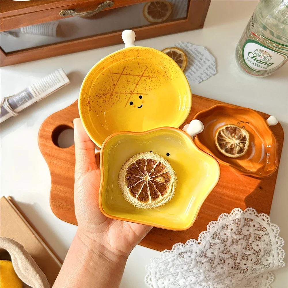 Bread Shaped Ceramic Dipping Dish | Cute Sauce Plates & Tableware | HotTrendyPicks