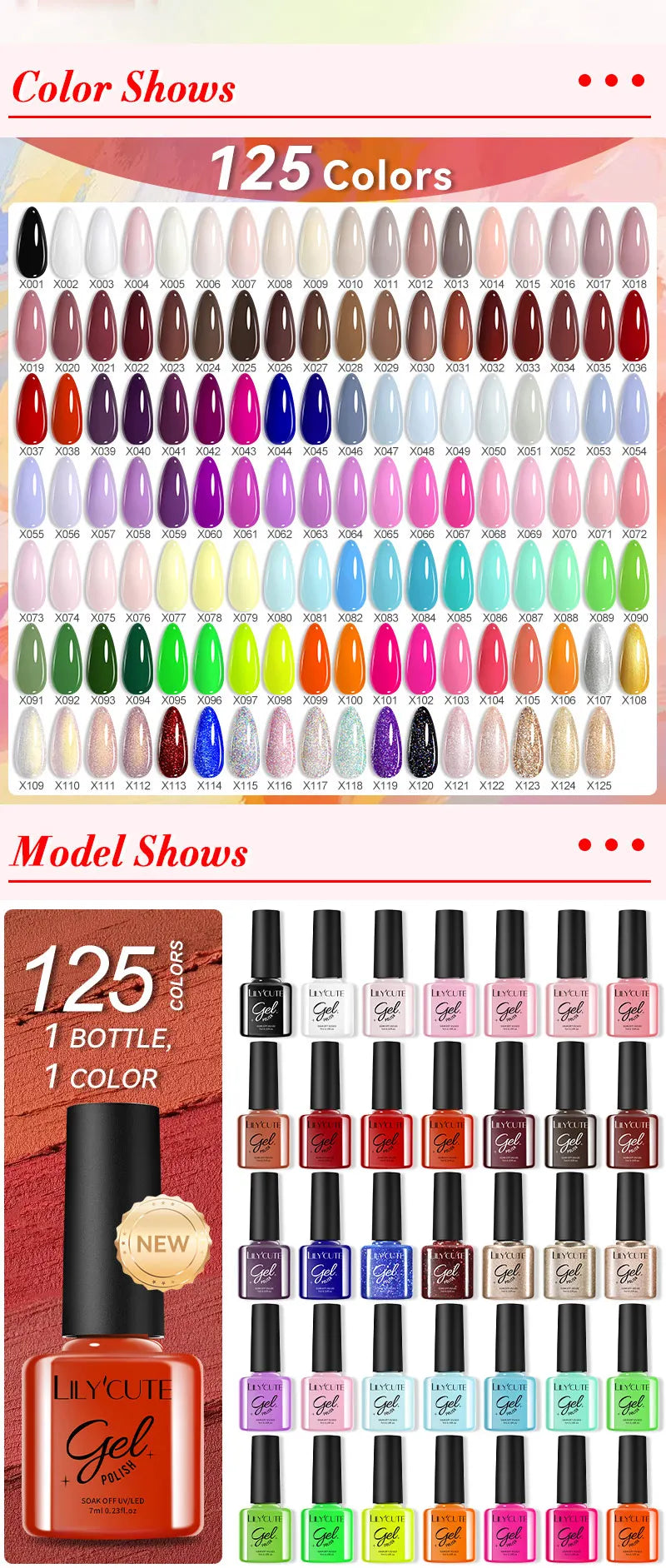 UV Gel Nail Polish | Brown Red Purple Coffee Shades | HotTrendyPicks