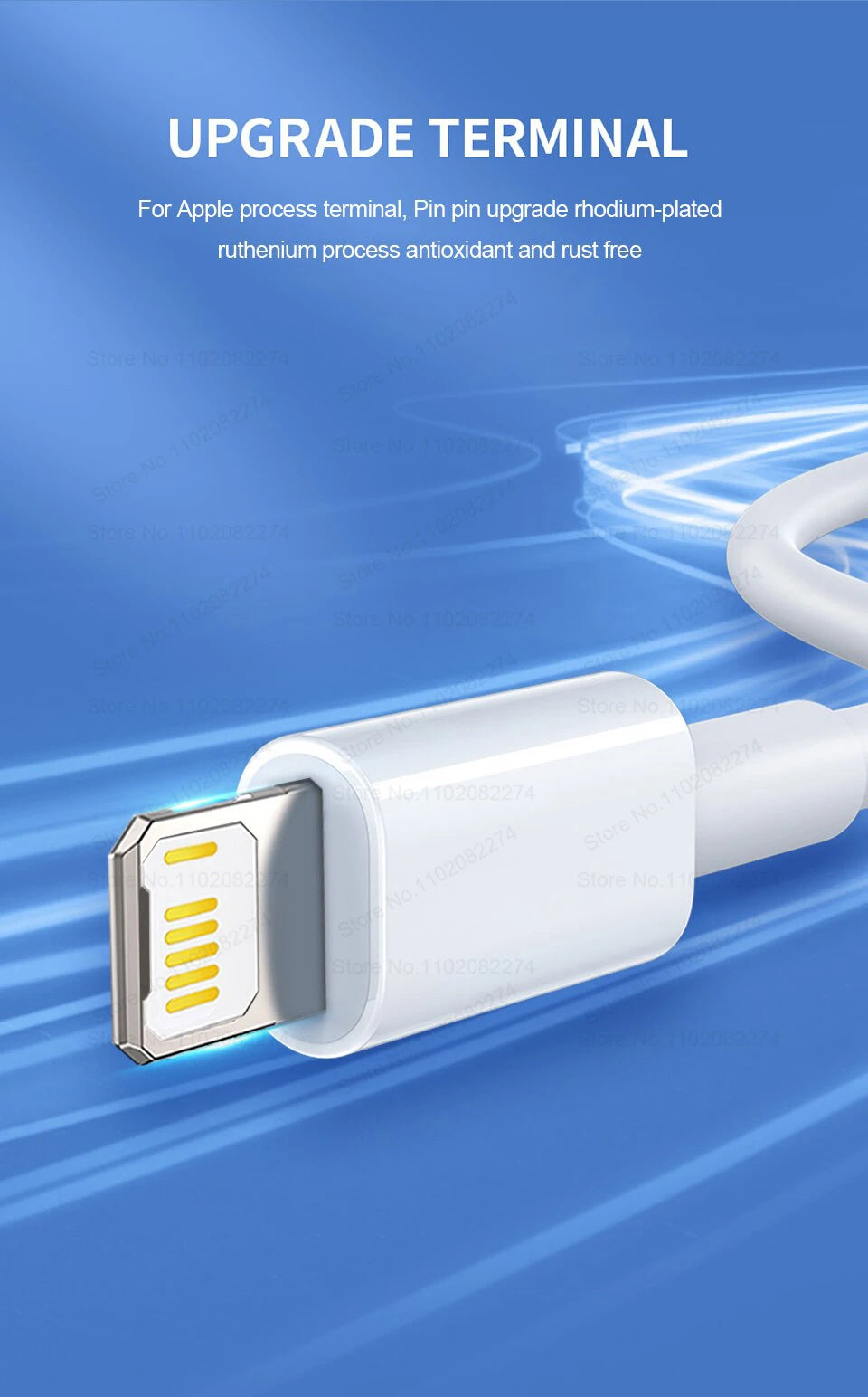 1-3 PCS PD 35W USB Cable for iPhone 16 15 14 13 12 11 Pro Max Plus XR XS Fast Charging USB C Charger Cable Date Wire Accessories