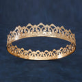 Retro Court Royal Crowns Queen King Pageant Prom Tiara Diadem Hair Ornaments