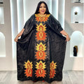 African Attire For Women Abaya Embroidery Plus Size Elegant Party Dress