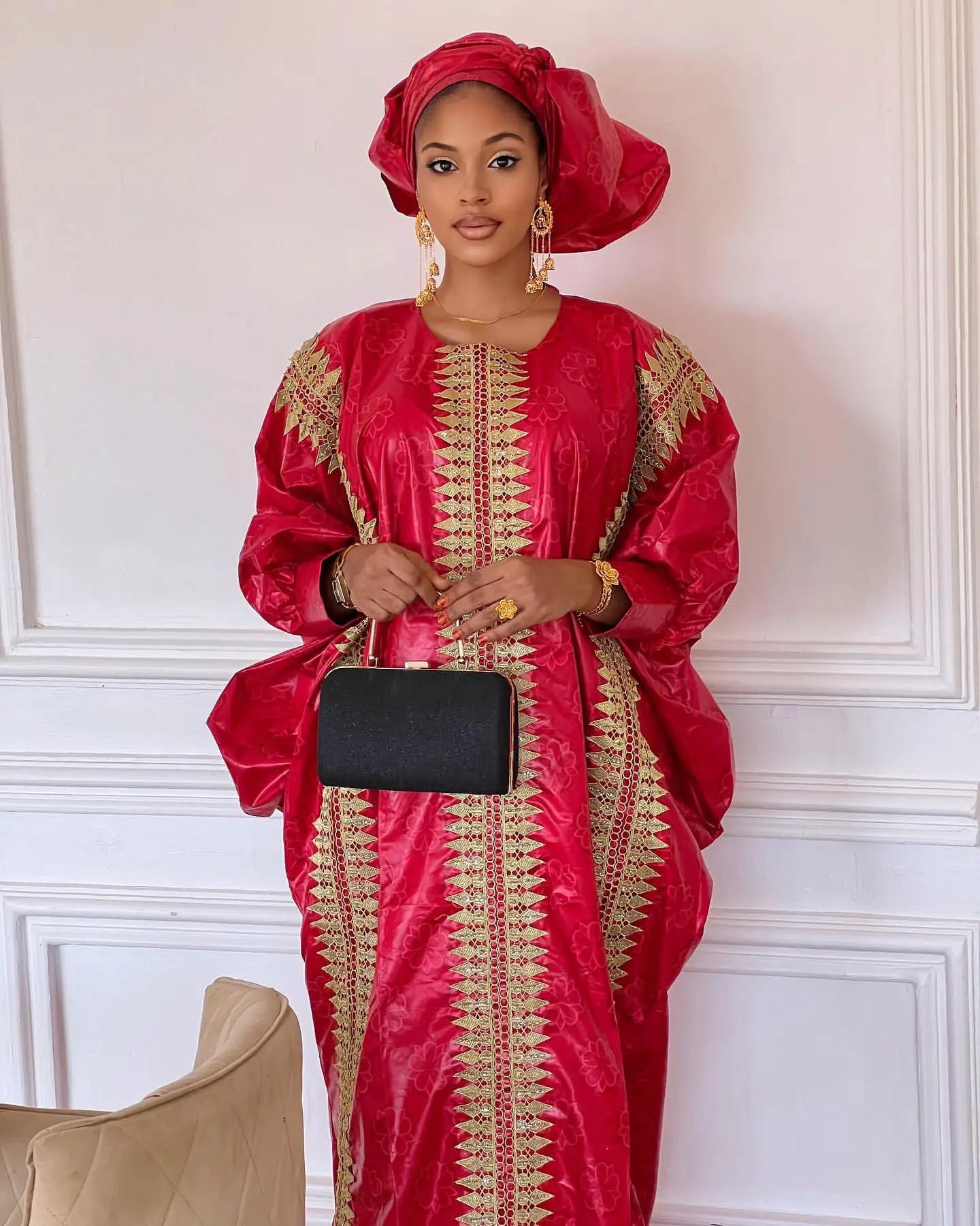 Sky Blue African Women Bazin Riche Boubou Dress Green Original Nigeria Basin Rich Brocade Wedding Party Dashiki Robe