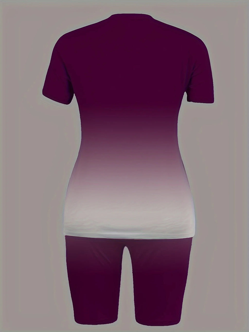 Women's Tie-Dye Gradient T-Shirt & Shorts Set | All-Season 2-Piece | HotTrendyPicks