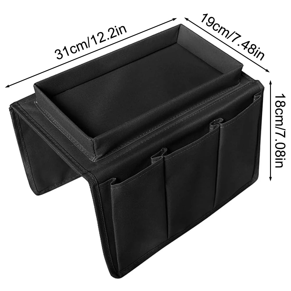 Sofa Armrest Storage Bag | Remote Control & Home Organiser Hanging Bag | HotTrendyPicks