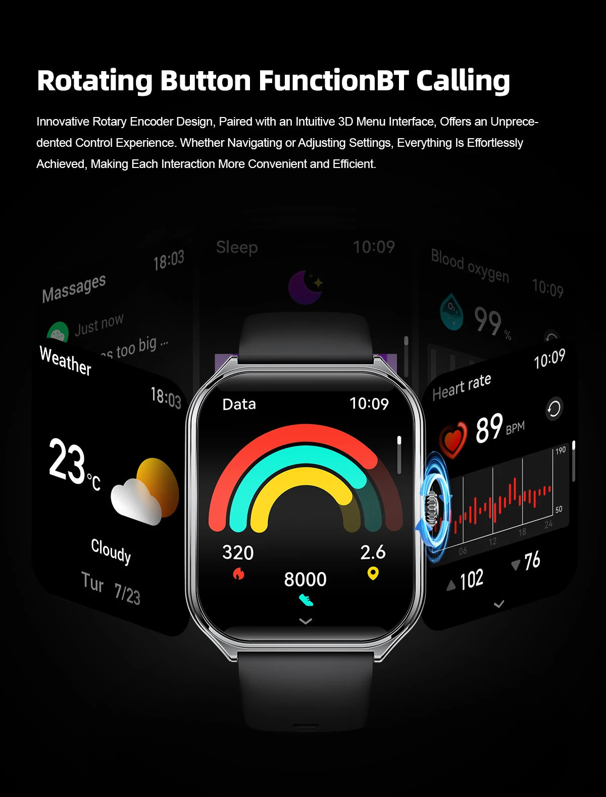 New Ultra Thin Smart Watch men 1.96" AMOLED 360*360 HD Pixel Display Always Show Time Bluetooth Call Reminder Smartwatch Ladies
