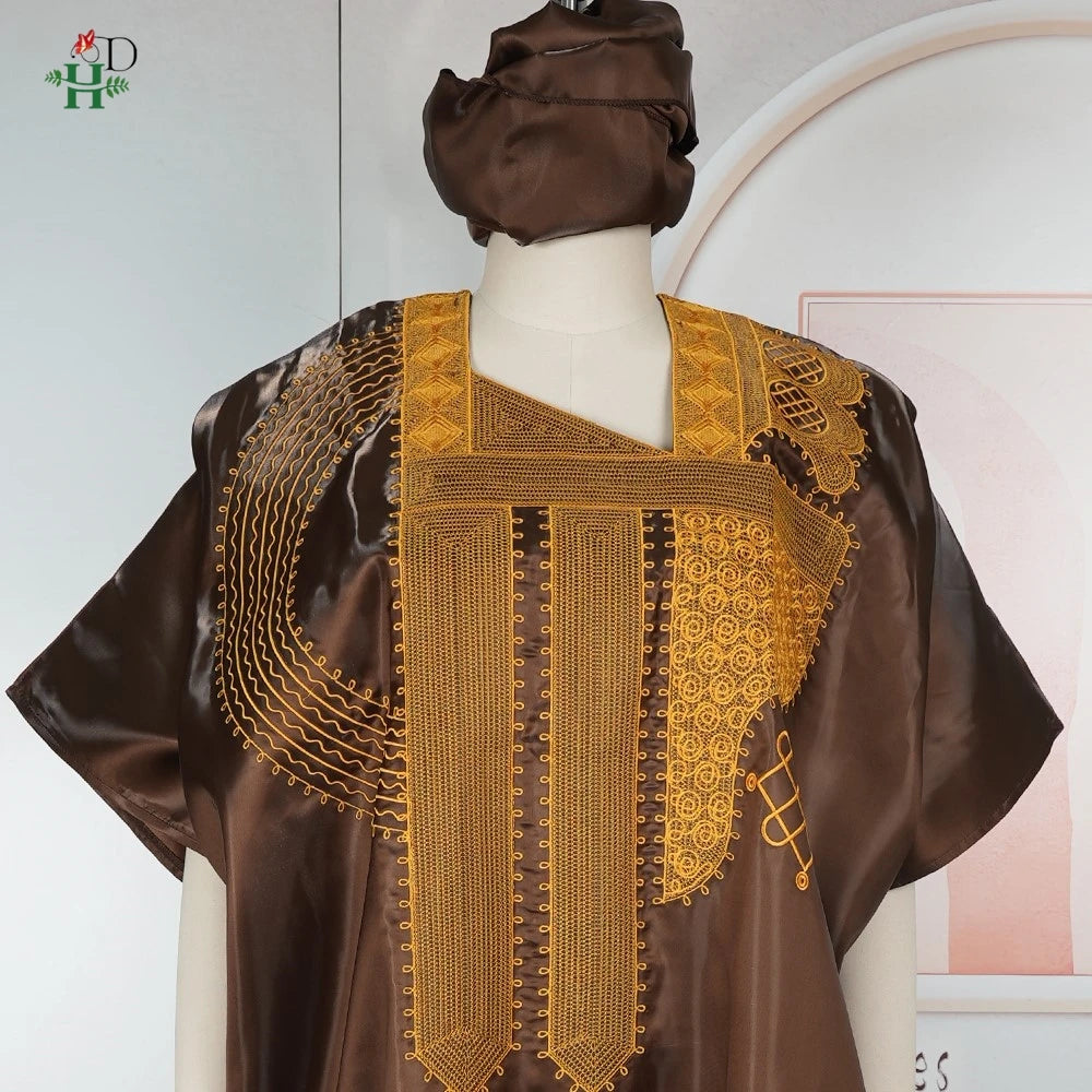 African dresses for women's dresses luxury elegant Embroidery traditional outfit